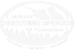 Logo of a man with a rifle. Text: "National Shooting Sports Foundation" and, below, "Promote • Protect • Preserve."