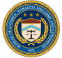 A seal features a shield and scales with the text: "Bureau of Alcohol, Tobacco, Firearms and Explosives" and "1972."